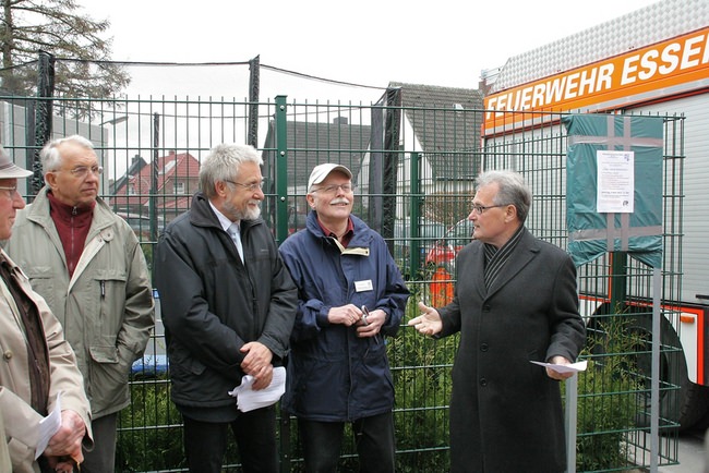 mit Bezirksbürgermeister Arnold Kraemer