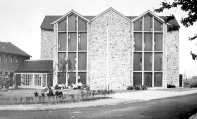 Eiberger Kirche 1958