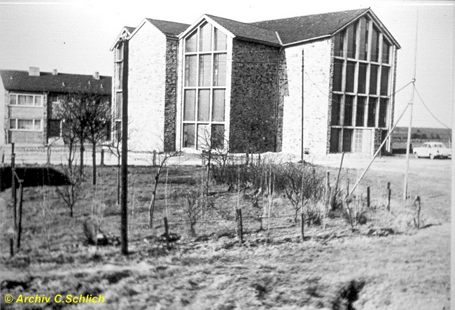 Kirche Hl.Dreifaltigkeit um 1960