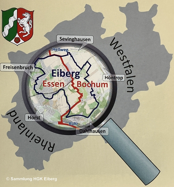 Teilung Eibergs heute