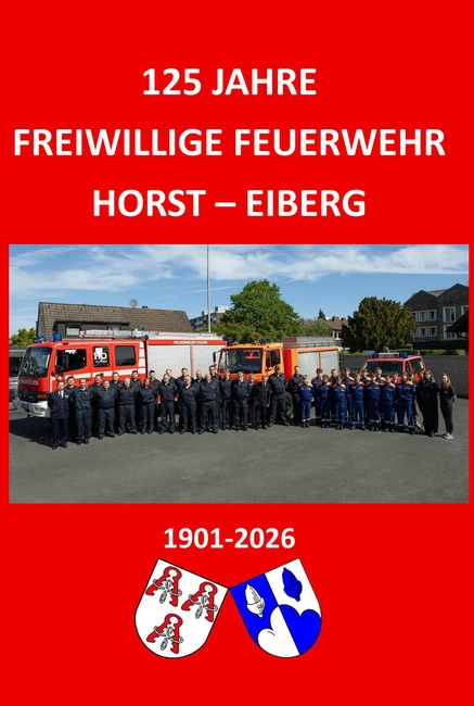 Buchdeckel 125 Jahre FF Horst-Eiberg